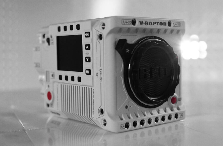 الإعلان عن كاميرا V-RAPTOR الجديدة كلياً من RED